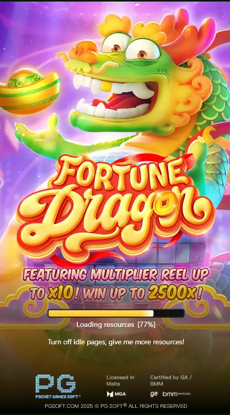 Fortune Dragon PG Soft Gameplay